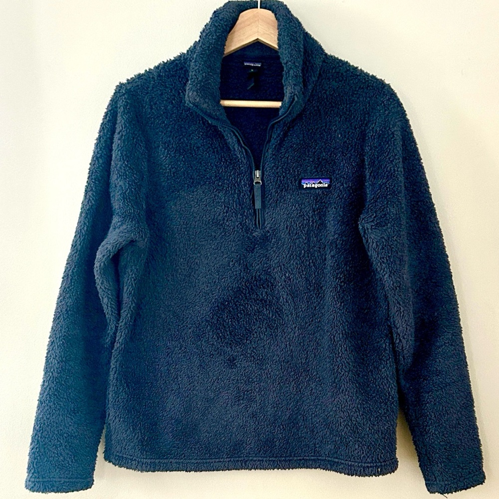 Patagonia Dark Purple Fleece Pullover - Picture 2 of 6